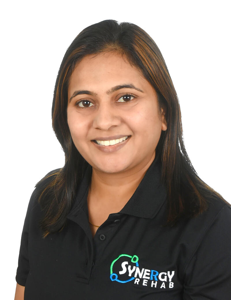 Niyati Thaker, Physiotherapist at Synergy Rehabilitation
