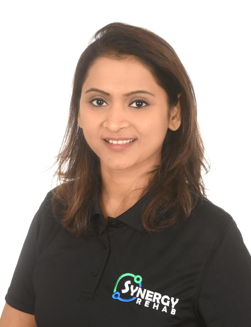 Ms. Bhakti Salian, Physiotherapist at Synergy Rehabilitation