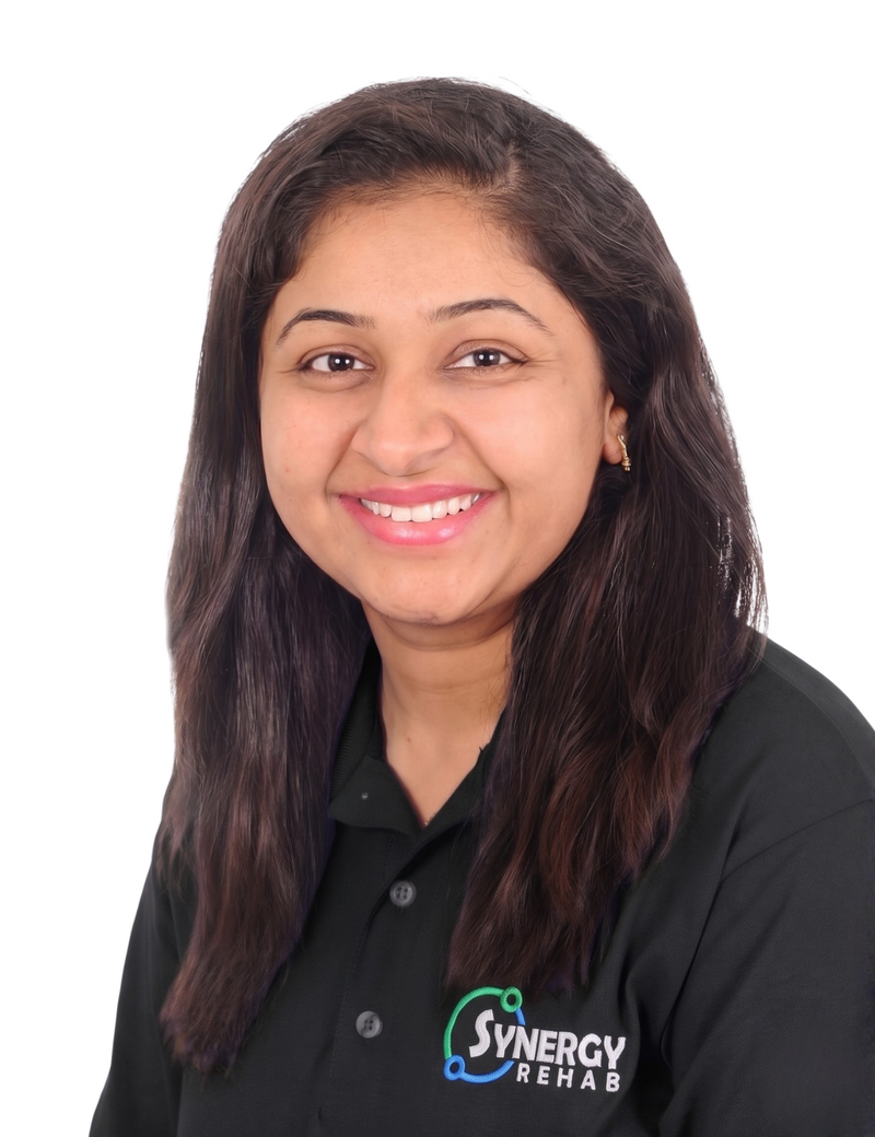 Riddhi Patel, Physiotherapist at Synergy Rehabilitation