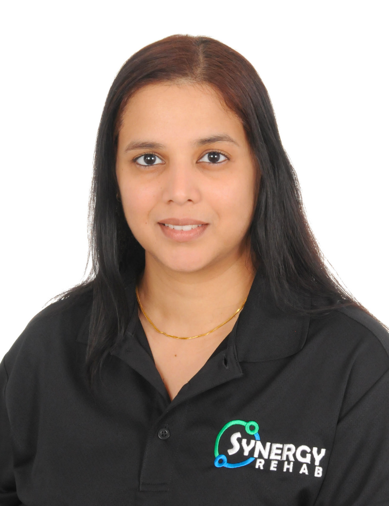 Padmarani Vineeth, Physiotherapist at Synergy Rehabilitation