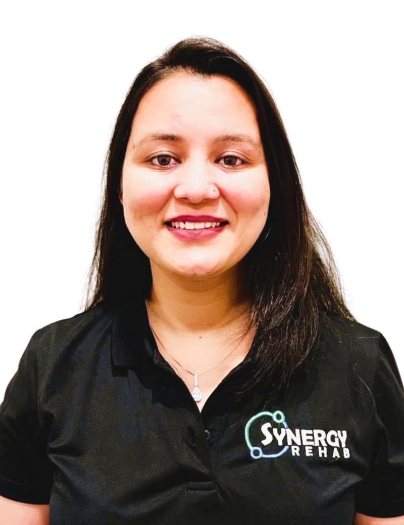 Rubina Sharma, Physiotherapist at Synergy Rehabilitation
