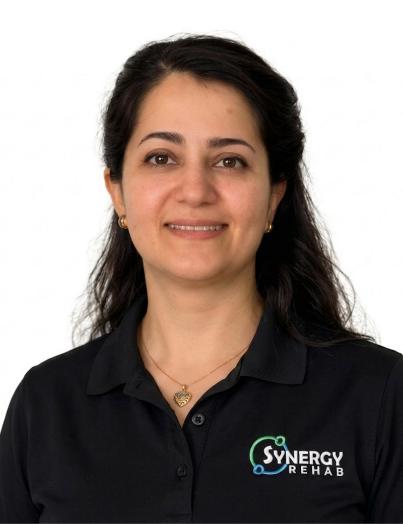 Dr. Elaheh Kahrobaee, Physiotherapist at Synergy Rehabilitation