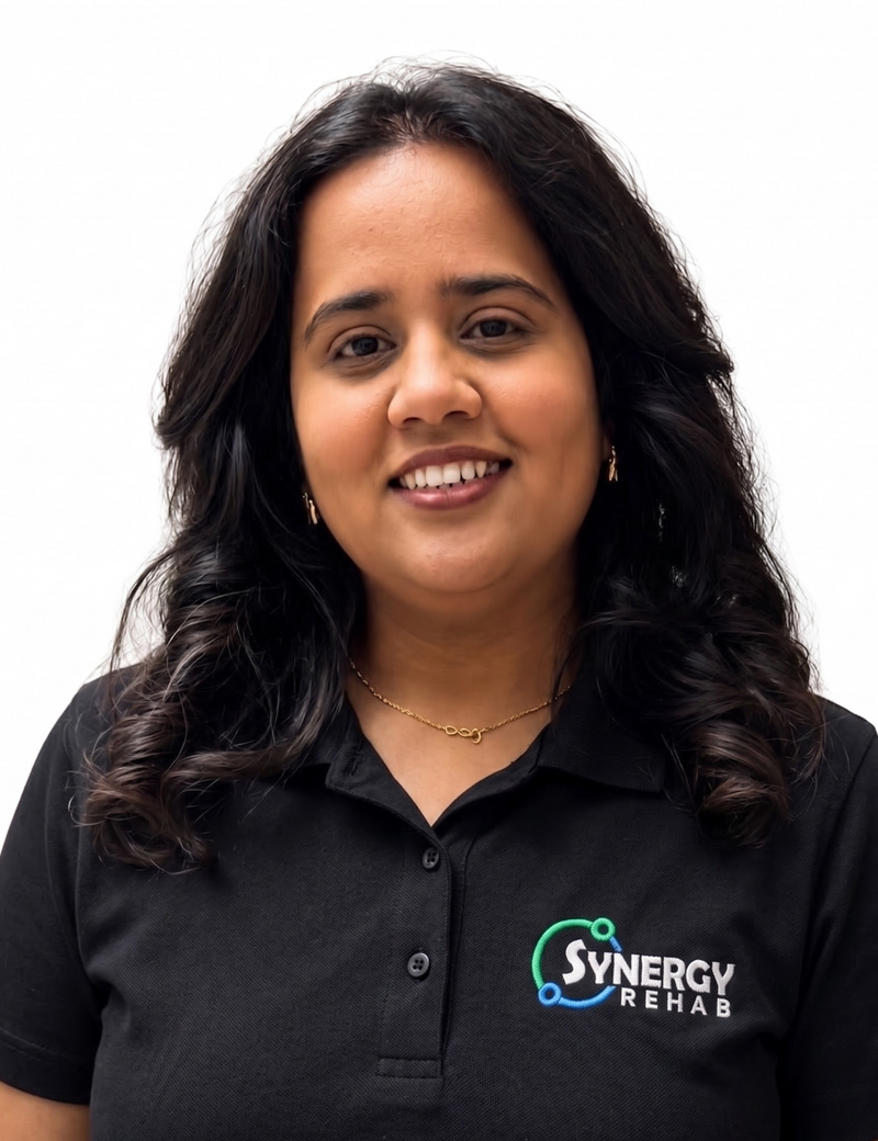 Disha Tailor, Physiotherapist at Synergy Rehabilitation
