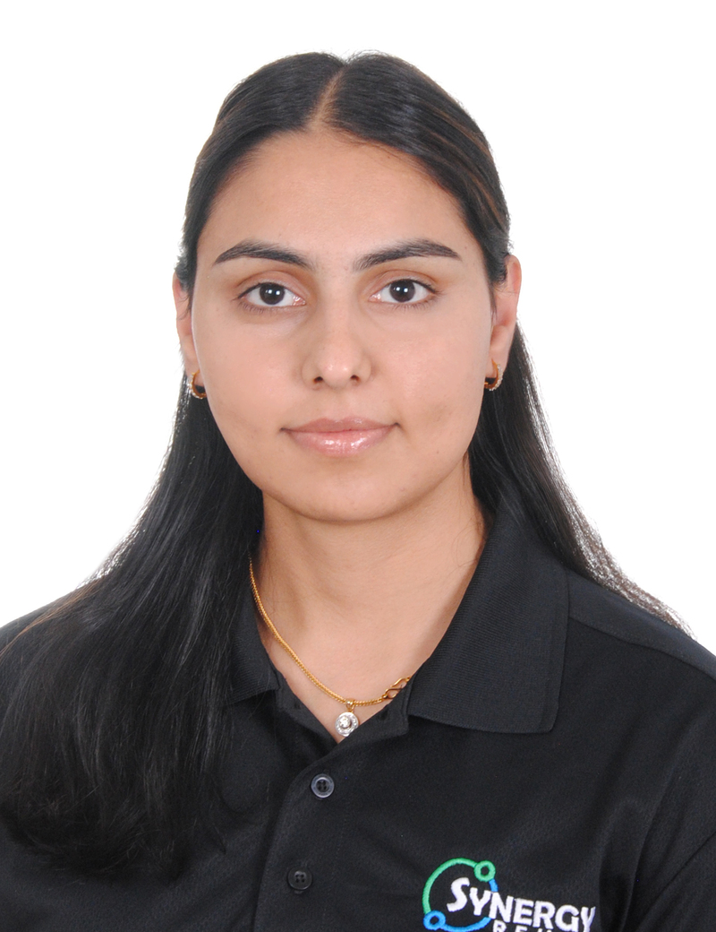 Harmanpreet Kaur, Registered Massage Therapist at Synergy Rehabilitation